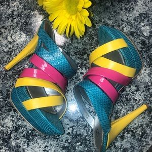 Fun Bright Heels